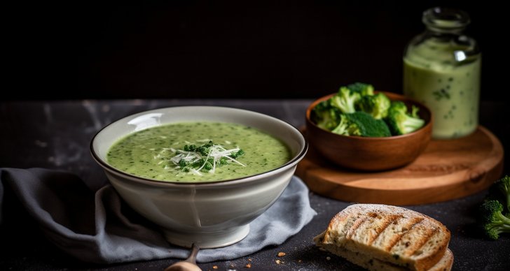 Här hittar du receptet på den godaste broccolisoppan som är både krämig och näringsrik.